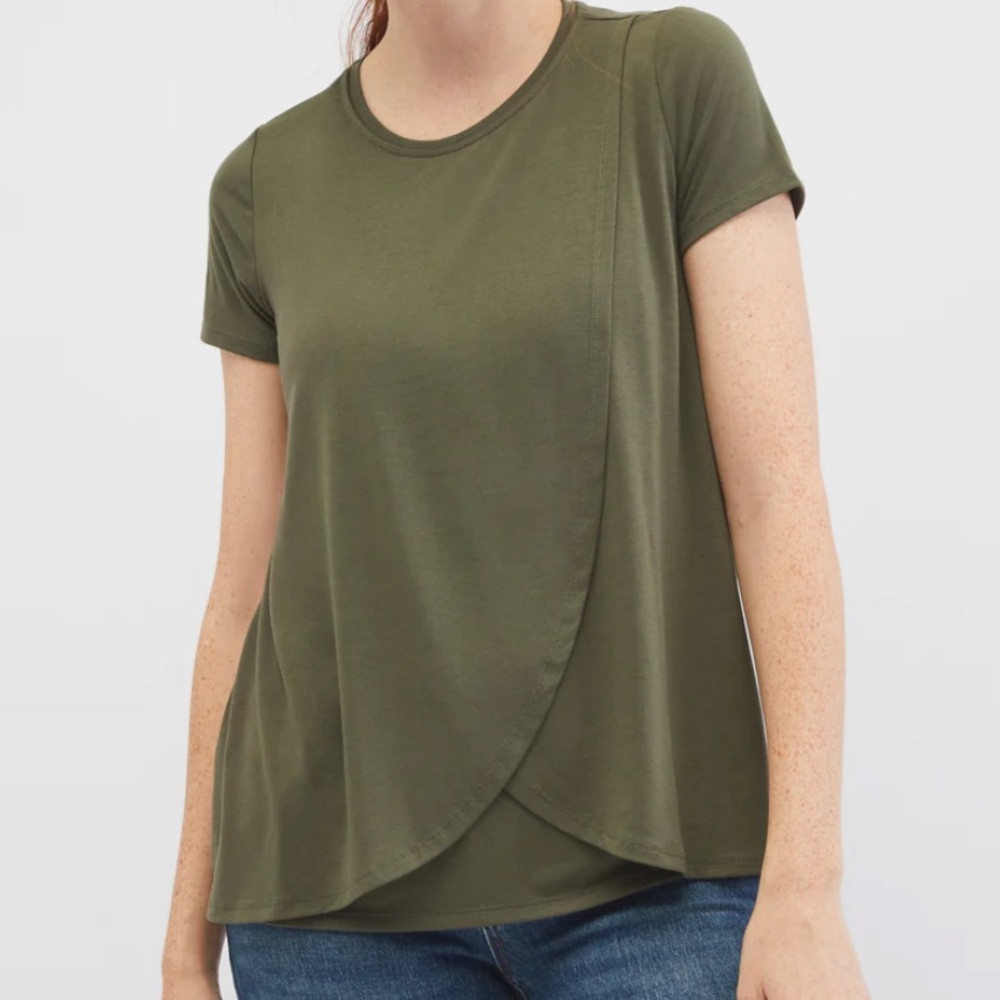 Motherhood Maternity nursing tee